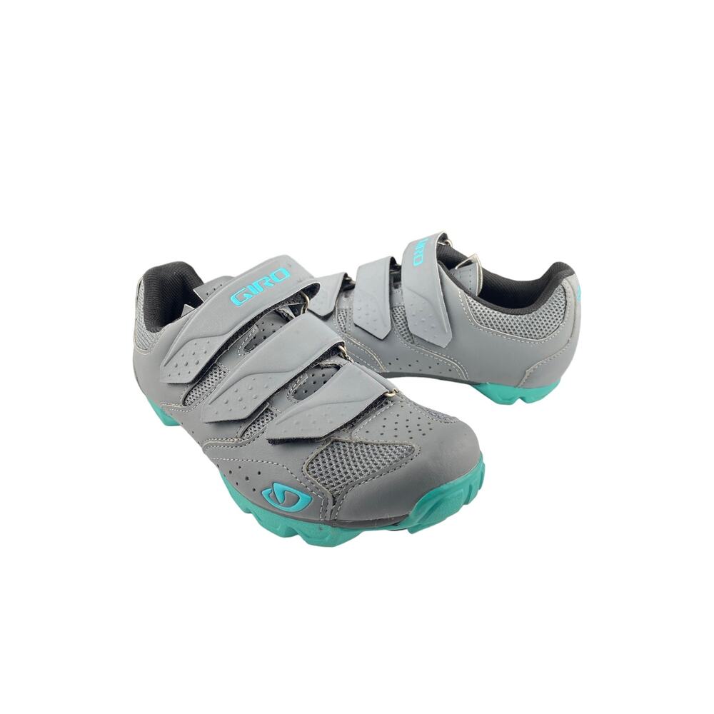 Giro Riela RII Women's Mountain Bike/Cycling Shoes Dark Shadow/Glacier‎ Sz 7.5